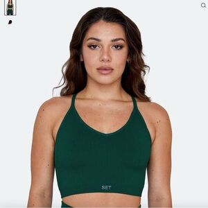 SET Active Green Sports Bra